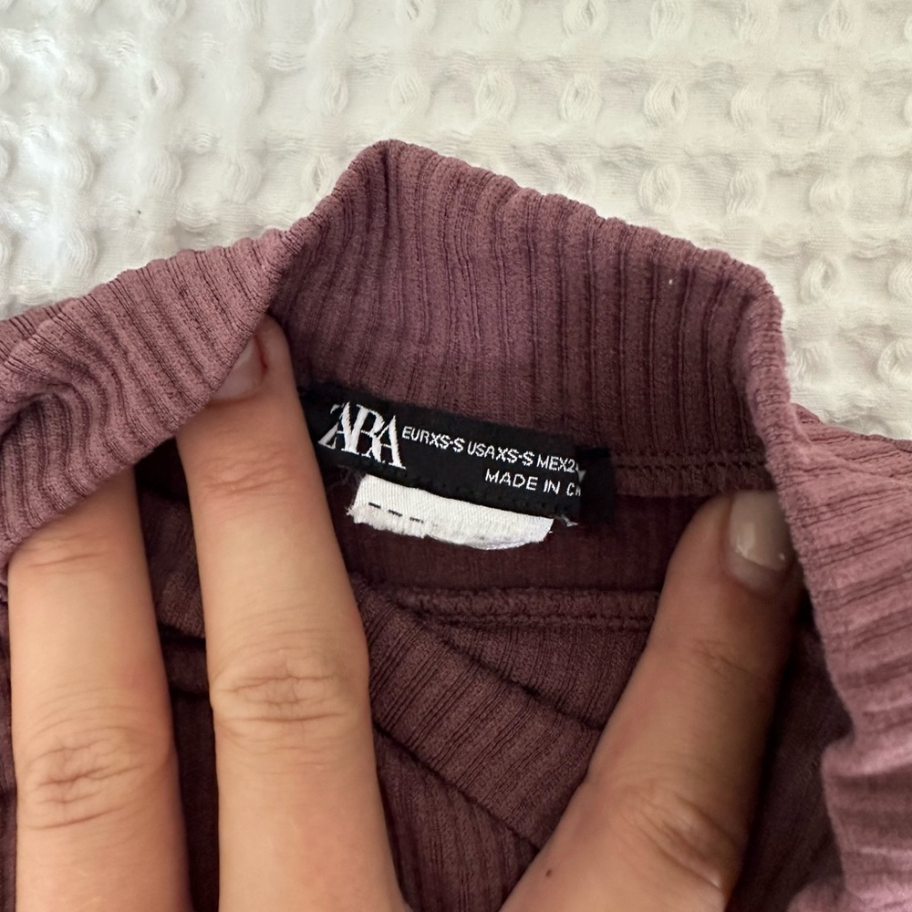 Zara high neck tank